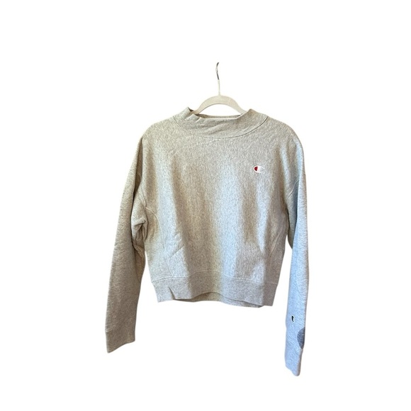 Champion Light Gray Crewneck Sweatshirt - Picture 4 of 6